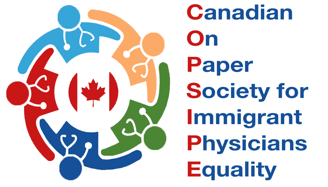 Canadian on Paper Society for Immigrant Physicians Equality