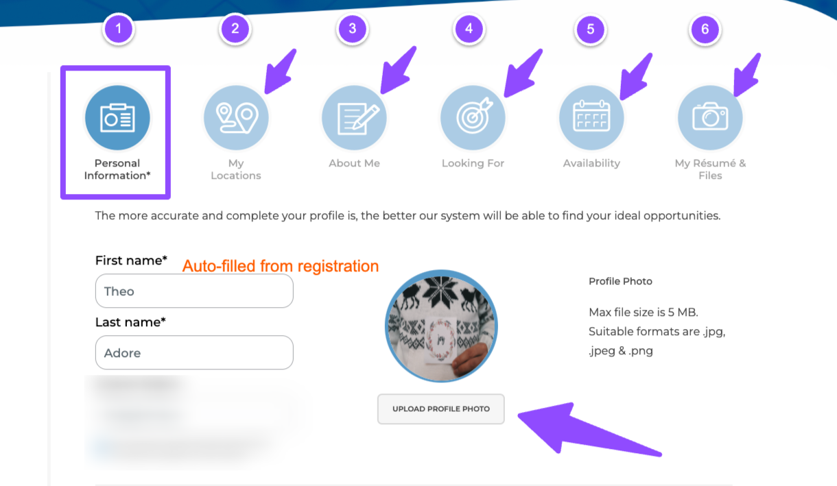 How to set-up your volunteer profile on Volunteer Success